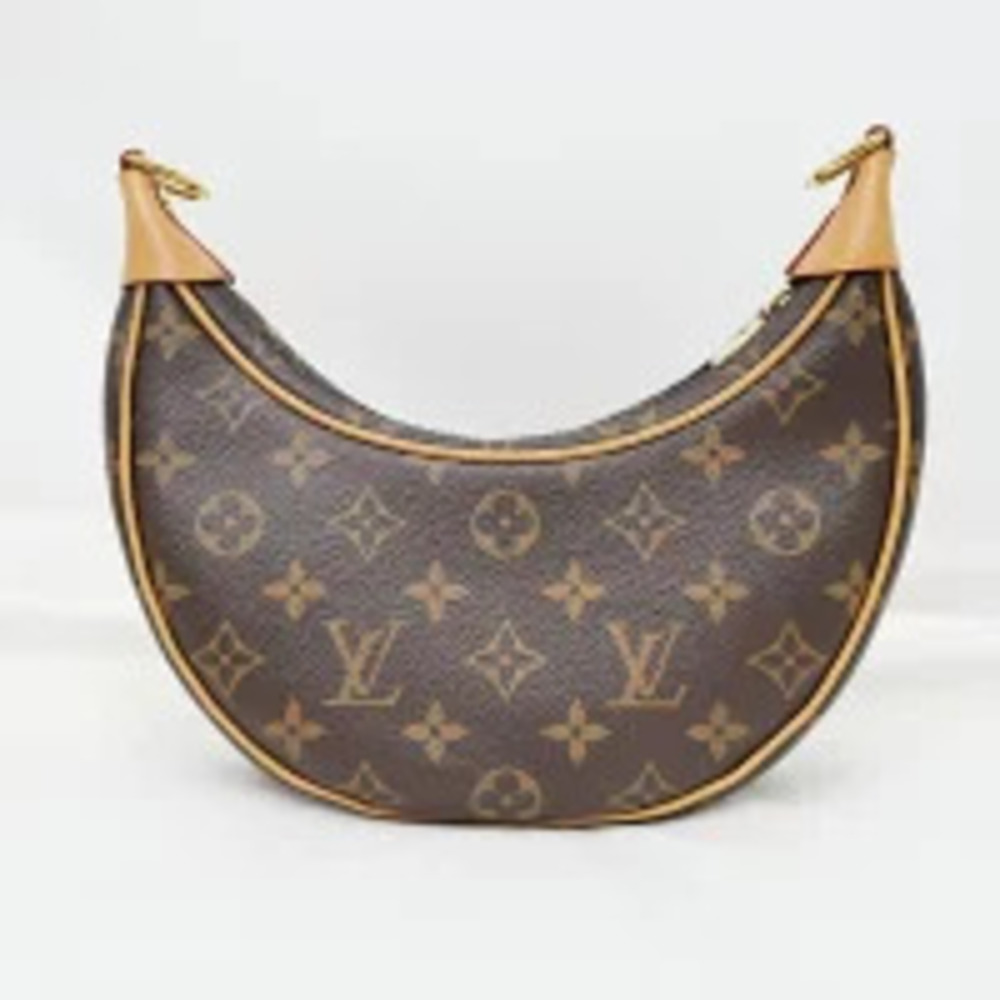 Louis Vuitton Shoulder Loop Monogram Brown Bag